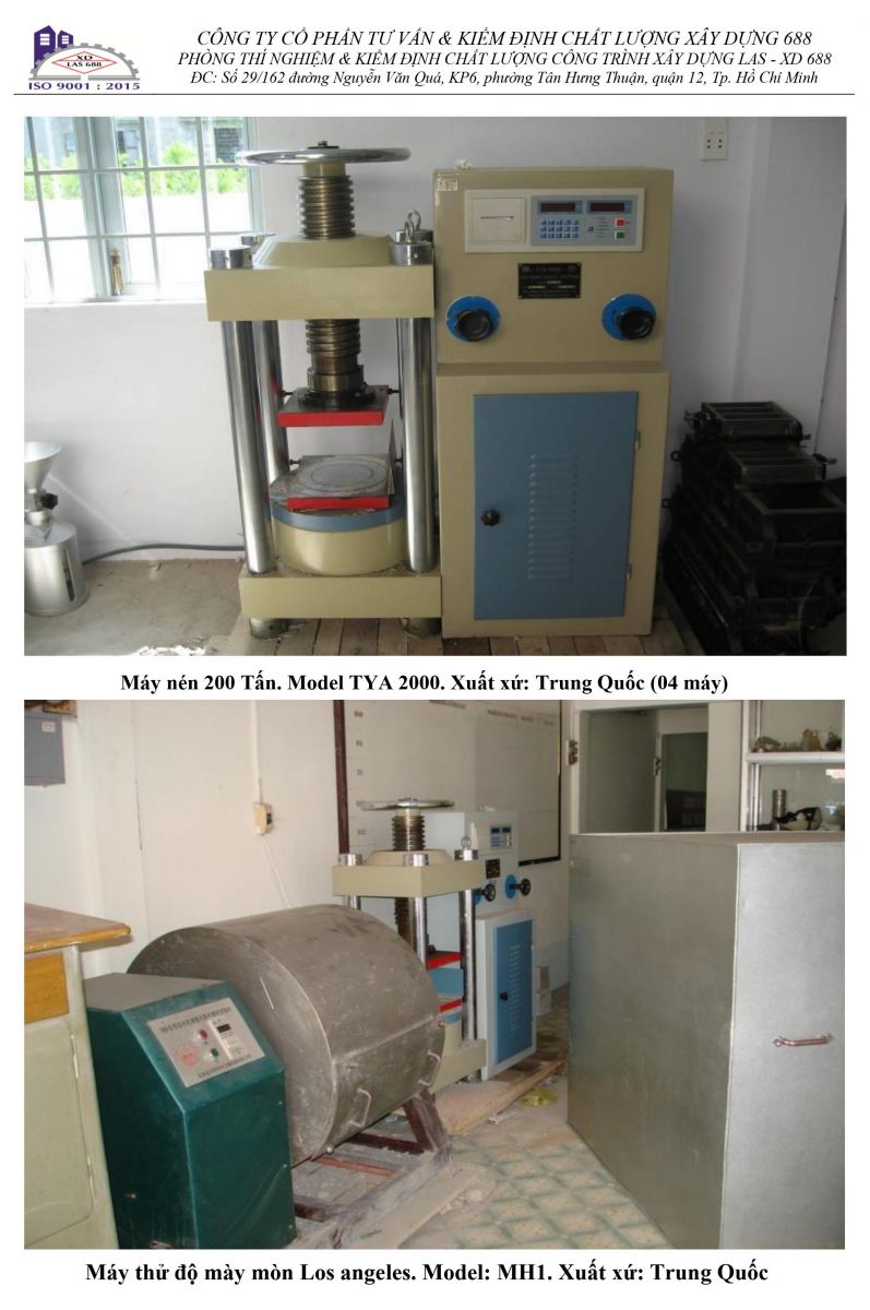  TRỤ SỞ CHÍNH: 29/162 Nguyễn Văn Quá, kp 6, Phường Đông Hưng Thuận, TP Hồ Chí Minh, Việt Nam  Hotline : 028.6255 7173- 0933.578.658   Email: lasxd688@gmail.com Website: kiemdinhxd688.com.vn     